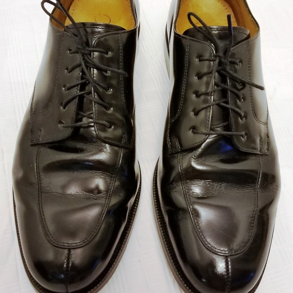EUC. Cole Haan Wing Tip High Gloss Size 10D - Picture 2 of 8
